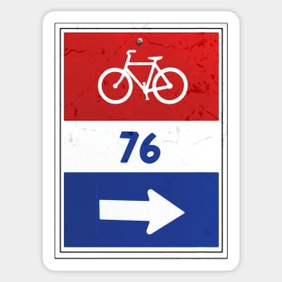 76 Bike Trail • Milwaukee Lake Park Sticker